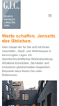 Mobile Screenshot of gic-immoconsult.de